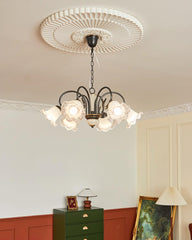 Luce Black Candelabrum Chandelier