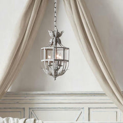 Lustre Retro Cage Candelabrum Chandelier