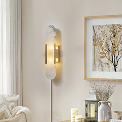 Melange Elongated Plug-in Bracket light Sconce