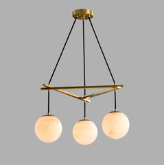 Miira Alabaster Electrolier Chandelier