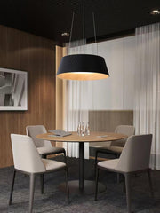 Modern Ribbed Droplight Pendant Light