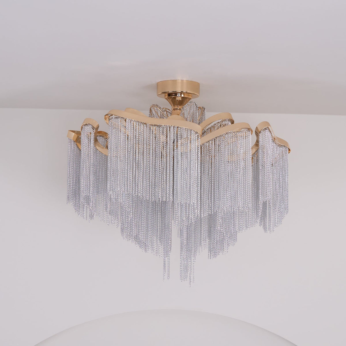 Modern Tassel Overhead light Ceiling Lamp