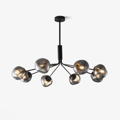 Molecular Glass Candelabrum Chandelier