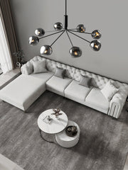 Molecular Glass Candelabrum Chandelier