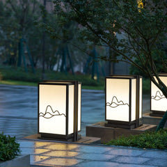 Mountain Exterior lamp Outdoor Post Light
