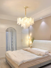 Multi Tier Cloud Glass Droplight Pendant Light