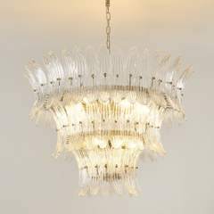 Murano Palmette Crown Chandelier