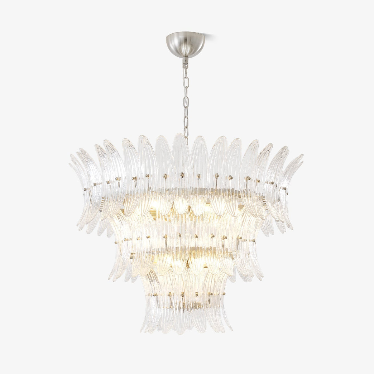 Murano Palmette Crown Chandelier