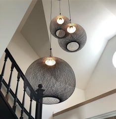 Metallic Meshwork Hanging light Pendant Lamp