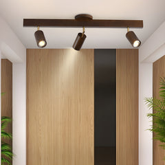 Natural Wood Beam Ceiling-mounted light Spotlight Light