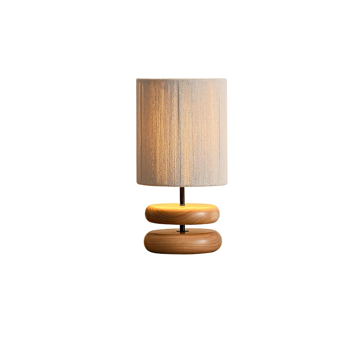 Nora Wood Side table lamp Table Lamp