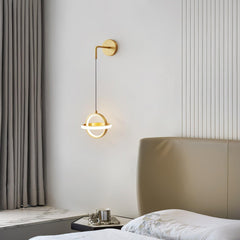 Oval Brass Wall-mounted light Wall Light