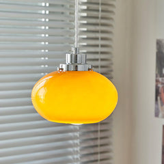 Oval Persimmon Drop light Pendant Light