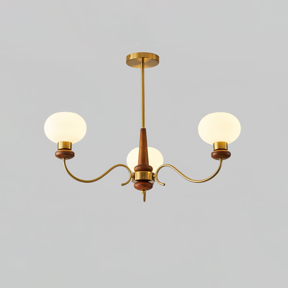 Regency Globe Gasolier Chandelier