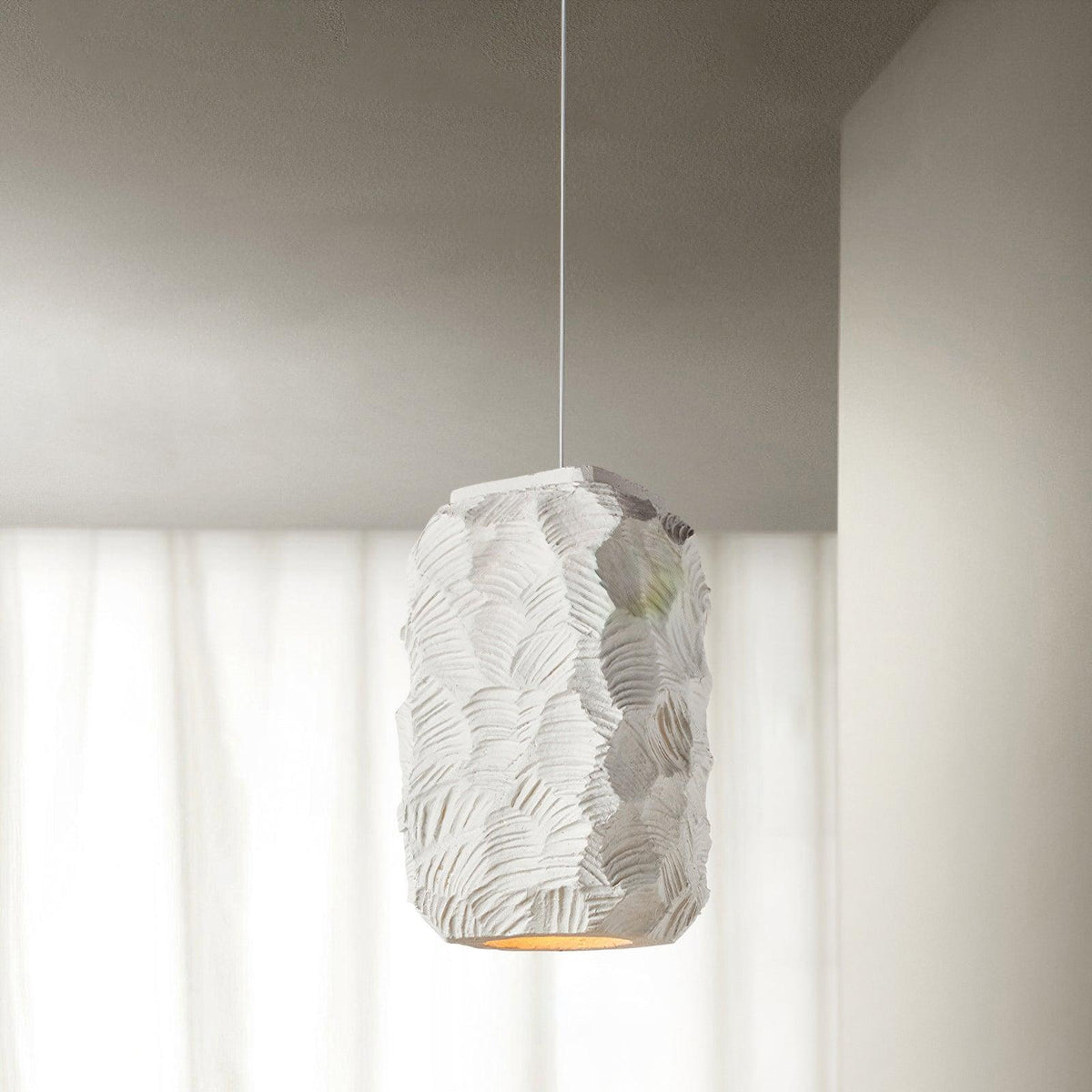 Resin Geometry Houselight Pendant Lamp