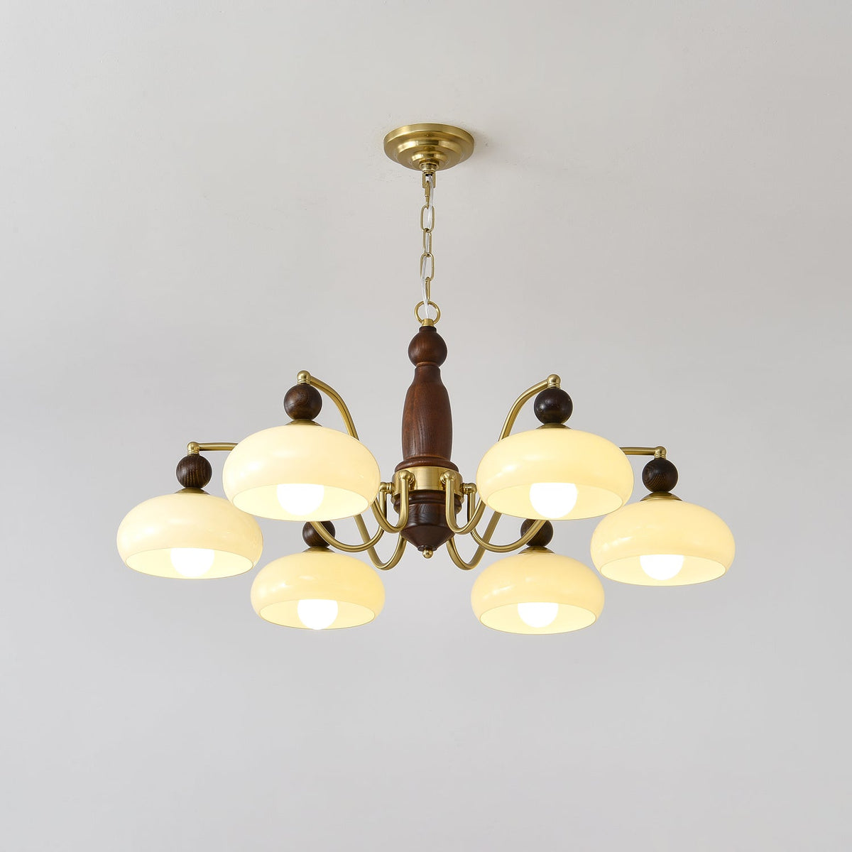 Revival Crown Electrolier Chandelier