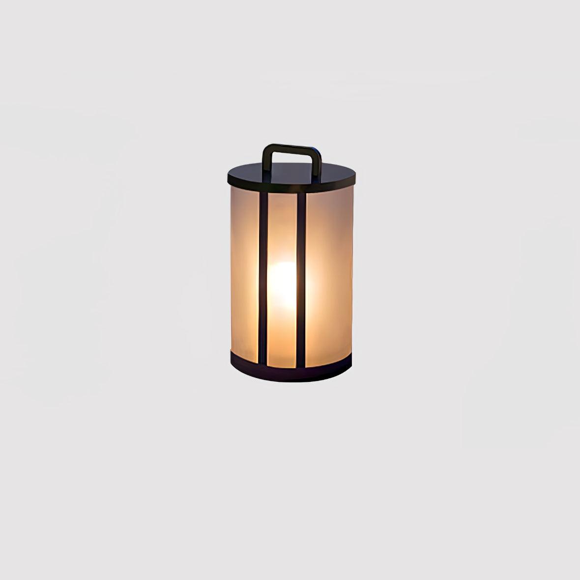 Round Pillar Acrylic Lantern Landscape light Outdoor Lamp