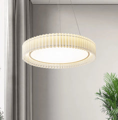 Round Pleated Houselight Pendant Lamp