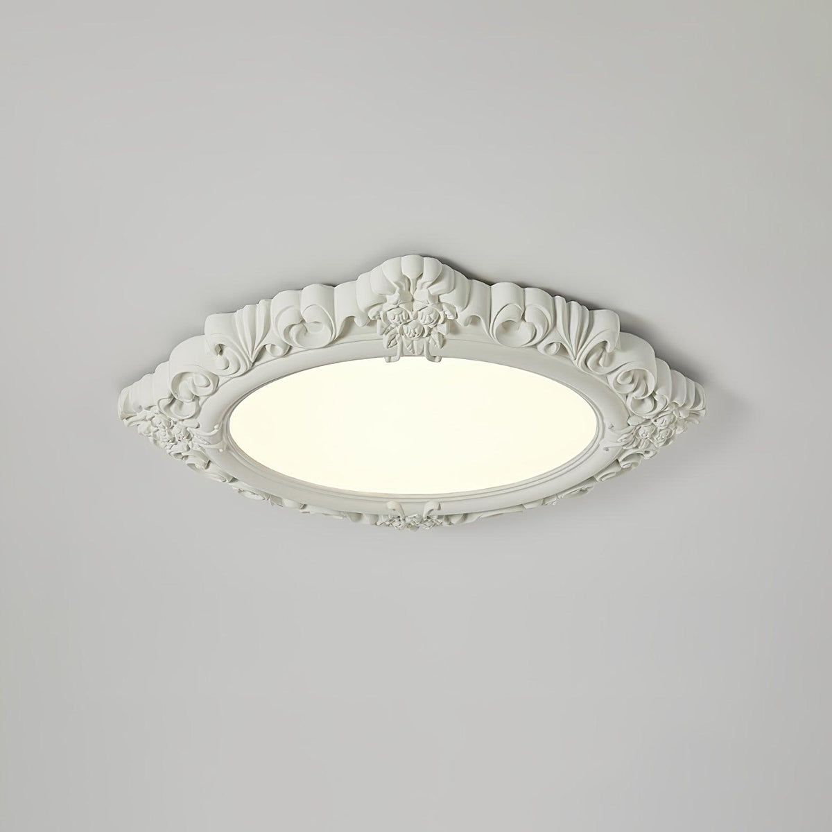 Sculpted Resin Flush mount light Ceiling Lamp