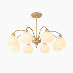 Sculptural Glass Ceiling fixture Chandelier