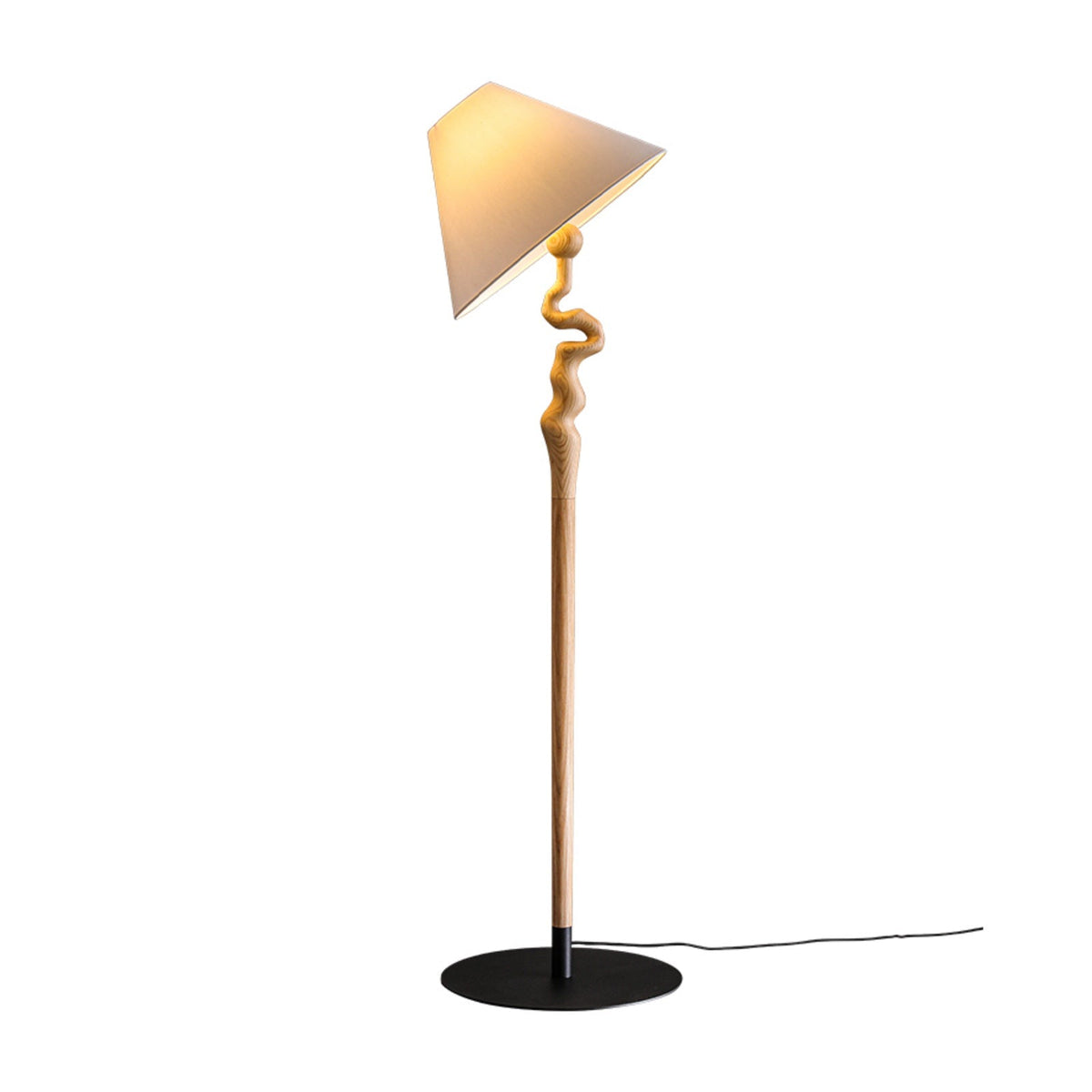 Serpentine Twist Floor-mounted Lamp Floor Lamp