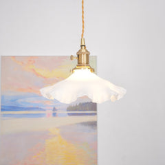 Small Floral Droplight Pendant Lamp