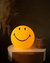 Smiling Rechargeable Built-in Battery Bedside lamp Table Lamp