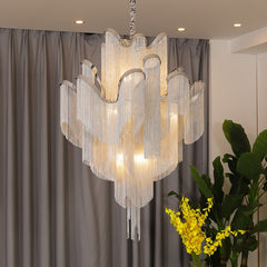 Stream Chain Gasolier Chandelier