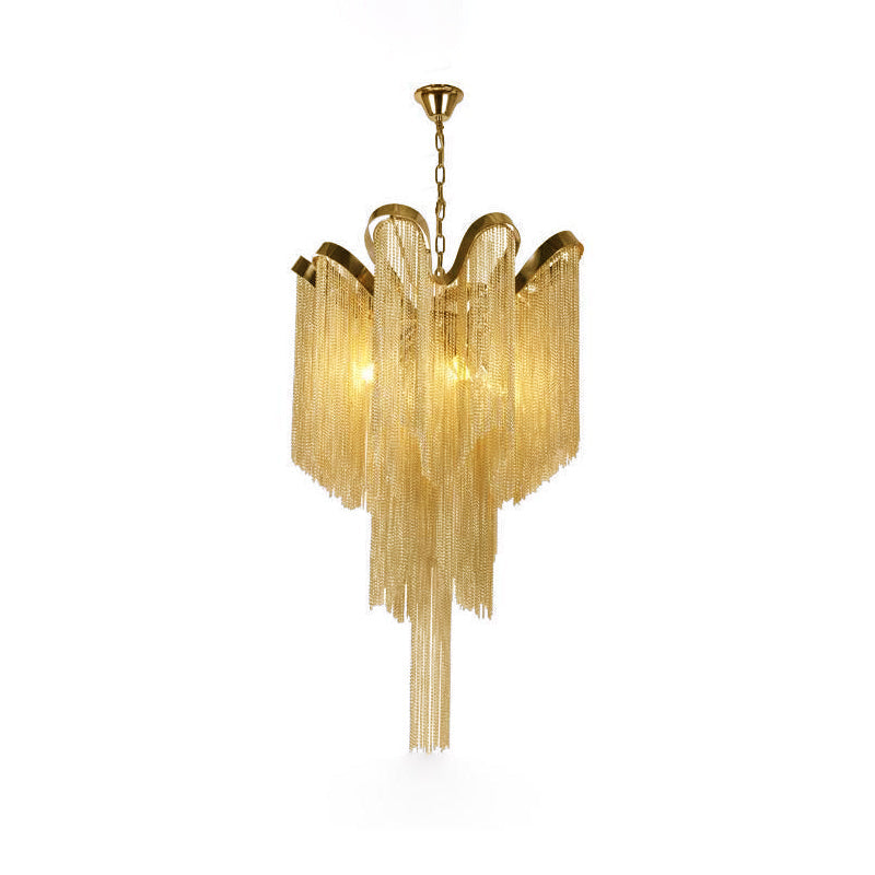 Stream Chain Gasolier Chandelier