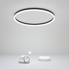 Black Round Flush Mount Kitchen Lighting Dining Room Lighting Ceiling Light