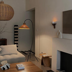 Tana Woven Free-standing Lamp Floor Lamp