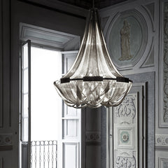 Tassel Aluminum Chain Ceiling fixture Chandelier