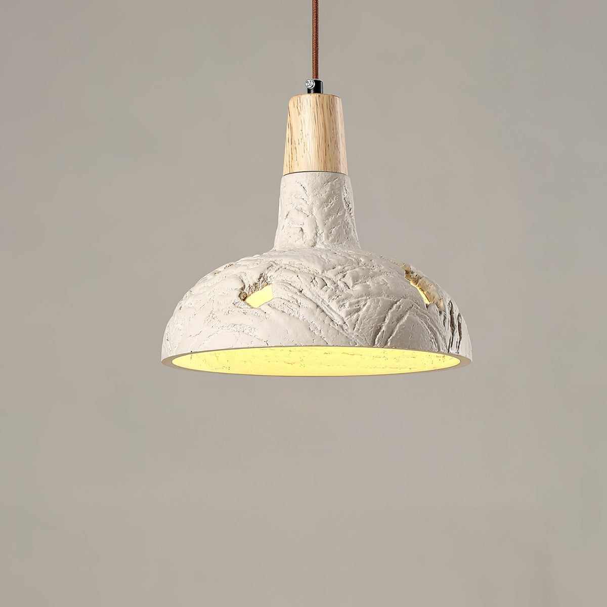 Cement Carve Drop light Pendant Lamp
