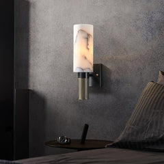 Torch Alabaster Wall-mounted light Sconce