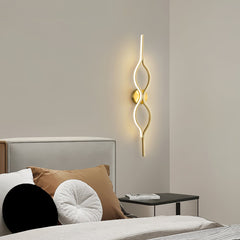 Twist Brass Wall light Wall Light