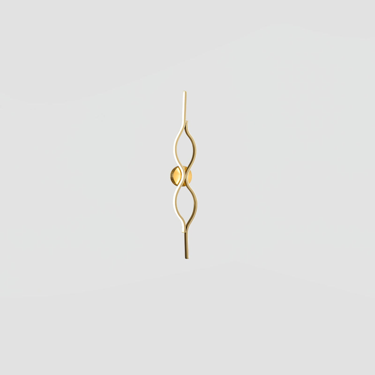 Twist Brass Wall light Wall Light