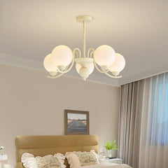 Vanilla Ball Gasolier Chandelier