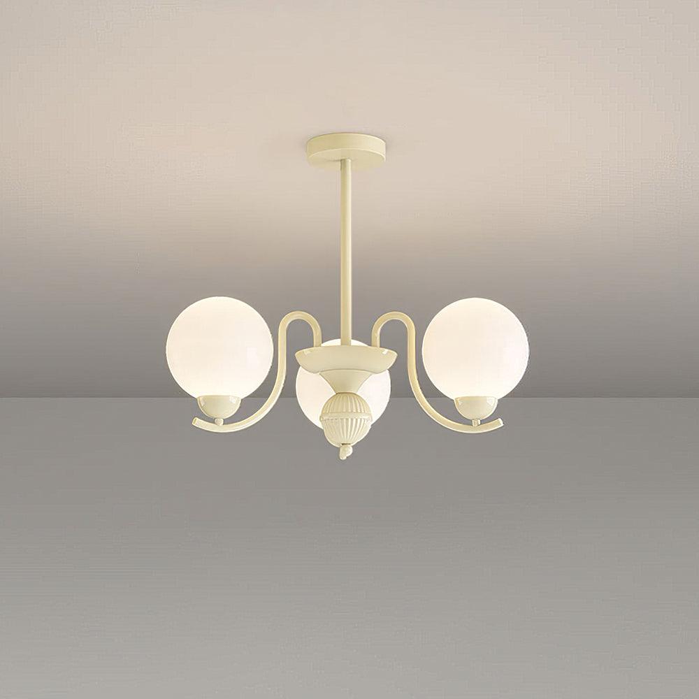 Vanilla Ball Gasolier Chandelier