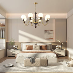 Vintage Curved Sphere Pendant light Chandelier