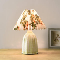 Vintage Pleated Desk lamp Table Lamp