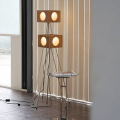 Vintage Tripod Camera Tall Lamp Floor Lamp