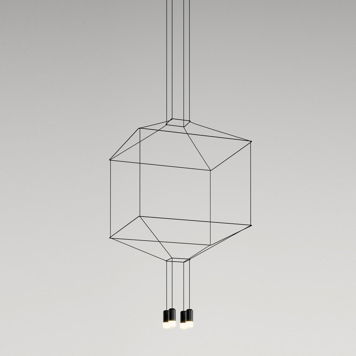 Geometric Lines Droplight Pendant Lamp