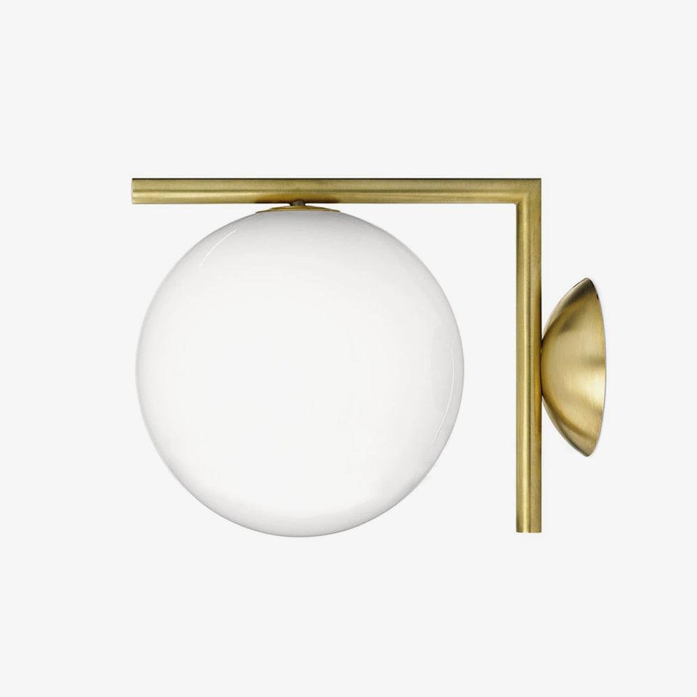 Blown Glass Opal Glass Wall-mounted light Wall Lamp