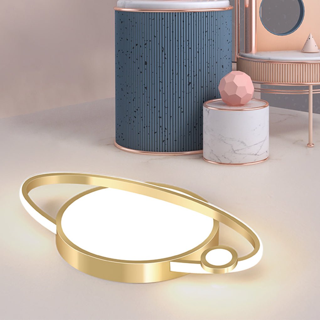 Creatieve Gepersonaliseerde Intelligente Bediening 3-kleuren Verstelbaar Licht LED Plafondlamp