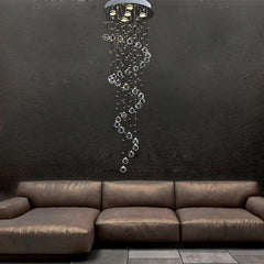 Modern Spherical Crystal Contemporary Chandeliers