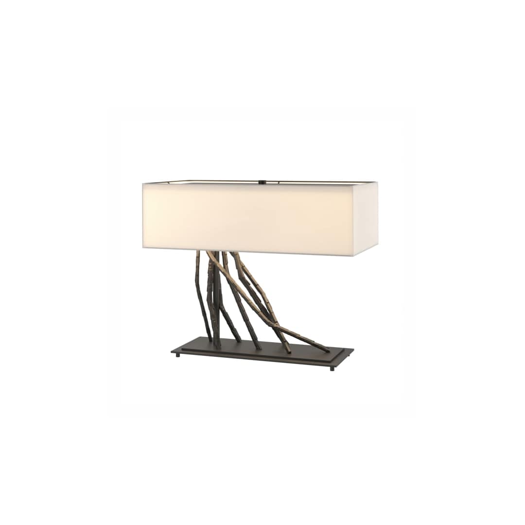 Brindille 2 Light 17" Tall Novelty Table Lamp with Customizable Fabric Shade
