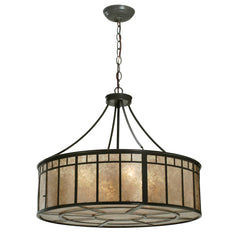 24" W Glendale Mission Inverted Pendant