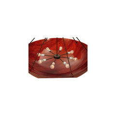 Rio 8 Light 48" Wide Semi-Flush Bowl Ceiling Fixture