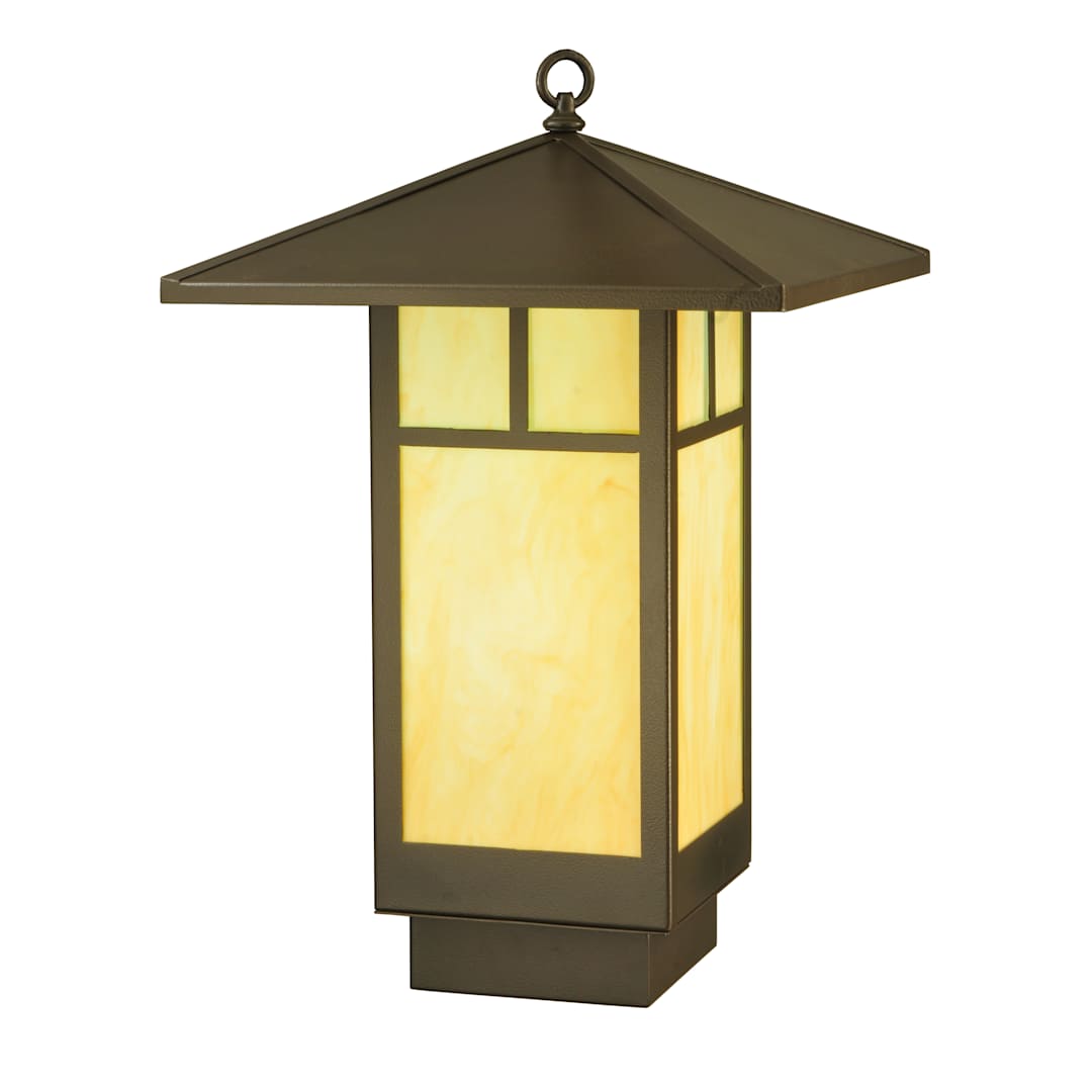 16" Square Seneca T Mission LED Lantern Pendant