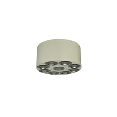 Discovery 9 Light 12" Wide Flush Mount Drum Ceiling Fixture
